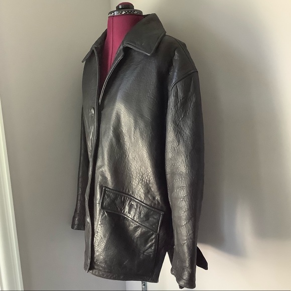 🎉HP🎉 BLUELINE & COMPANY Leather Jacket🧥 - Picture 5 of 8
